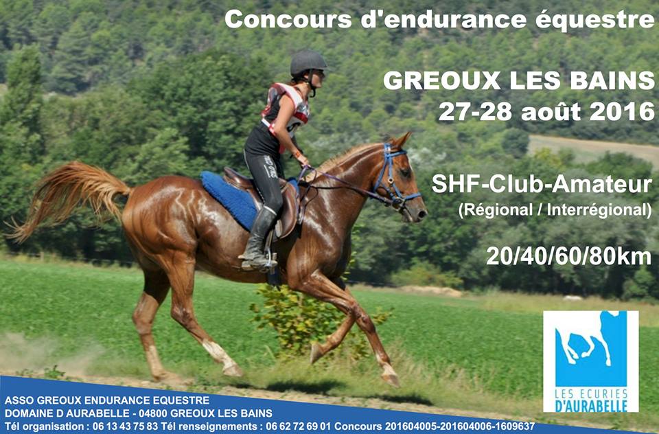 Concours Gréoux les Bains - 28 aout 2016