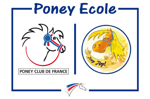 Label Poney Ecole